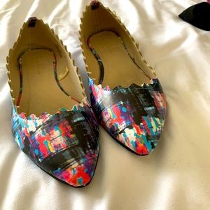 Multicolored flats